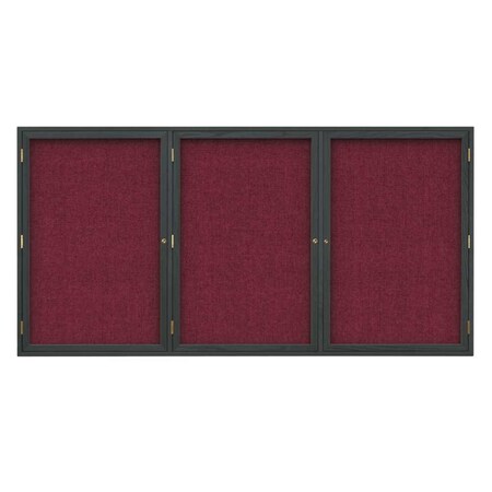 United Visual Products Board, 48x36, Cherry/Green UV103EZ-GREEN-CHERRY
